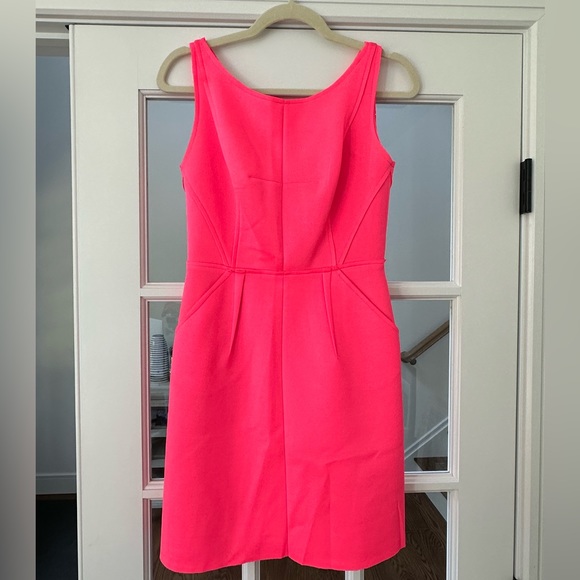 Milly neoprene neon pink dress - Picture 2 of 6